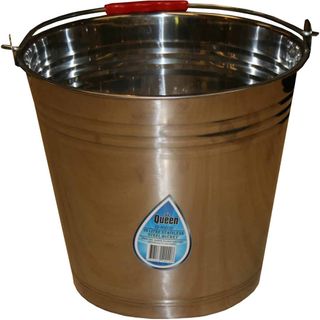 BUCKET STAINLESS STEEL 15L