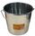 BUCKET STAINLESS STEEL FULLY SPUN 12L