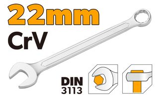 SPANNER COMBINATION CR-V 22MM