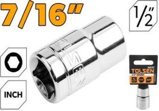 1/2INCH DRIVE SOCKET 7/16"