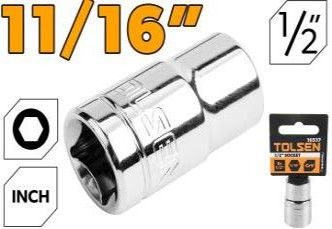 1/2INCH DRIVE SOCKET 11/16"