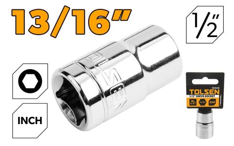 1/2INCH DRIVE SOCKET 13/16"