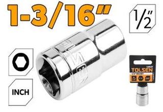 1/2INCH DRIVE SOCKET 1-3/16"