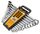 SPANNER COMB SET 12PCS 1/4-15/16 INCH