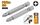 SCREWDRIVER BITS 2PC SET PH2 x 50MM