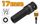 SOCKET DEEP IMPACT 17MM 1/2 INCH