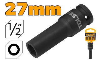 SOCKET DEEP IMPACT 27MM 1/2 INCH