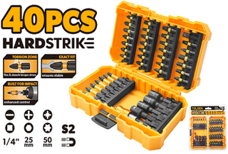 40PCS IMPACT SCREWDRIVER BIT SET