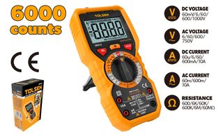 6000 COUNT DIGITAL MULTIMETER