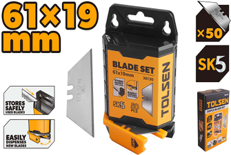 BLADE SET 50PCS 61x19MM SK5