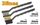 WIRE BRUSH SET 3PCS 180MM