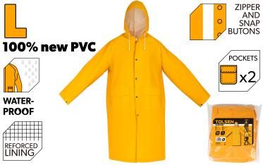 RAINCOAT PVC - L