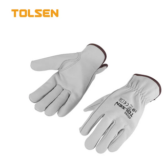 WORKING GLOVES COWHIDE LEATHER