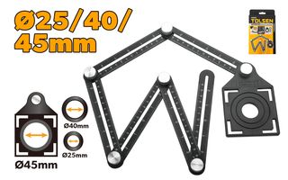 17.5CM SIX-FOLD ANGLE RULER