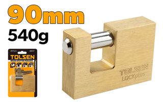 PADLOCK BRASS SHUTTER 90MM