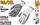 WORKING GLOVES NITRILE COATED GREY PALM