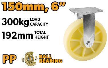 FIXED CASTER 150MM
