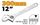 WRENCH ADJUSTABLE 12 INCH 300MM
