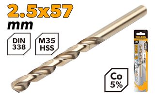 DRILL BITS HSS TWIST 2.5MM