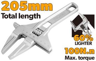 ALUMINIUM ADJUSTABLE WRENCH (INDUSTRIAL)