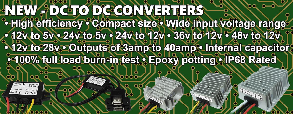 NEW DC to DC Converters