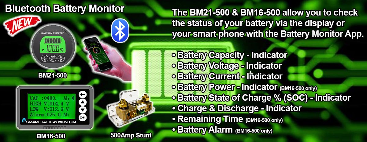 Battery Monitors - Bluetooth