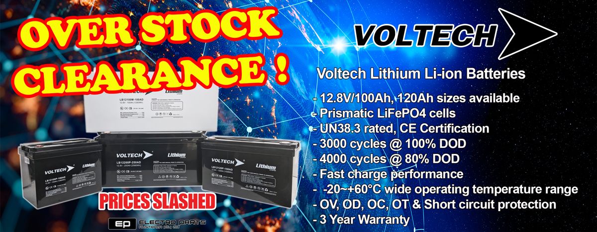 Lithium Batteries Clearance