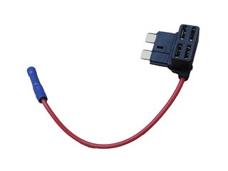 Fuse Adaptor holds 2 x Blade Fuses QTY = 10 Pcs