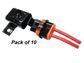 Fuse holder 12AWG - 5mm cable suit blade fuse QTY=10 Pcs