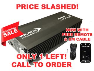 Pure sine wave inverter Pro Series Voltech 12V (3000W) with hard wire option