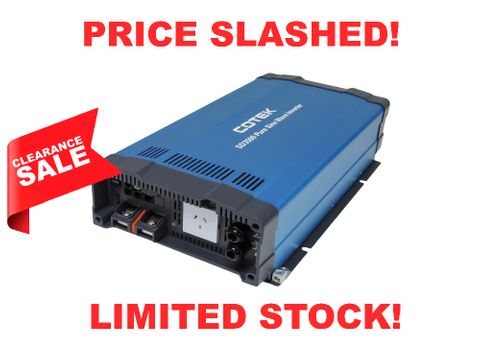 Pure sine wave inverter COTEK 48V (3500W)