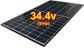 Solar panel Voltech (370W-24V) - Black Frame