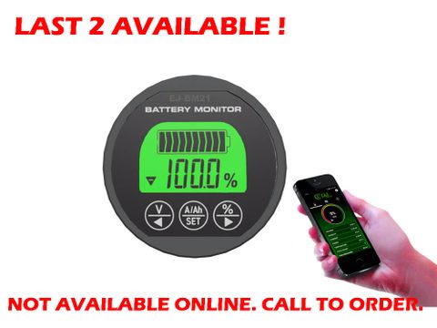 Battery Monitor | Bluetooth - Round 500A