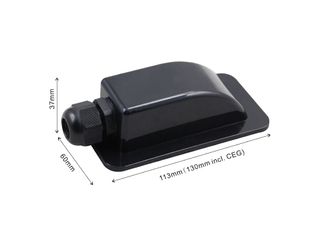 Cable entry Box ( 1 x cable gland) - Black