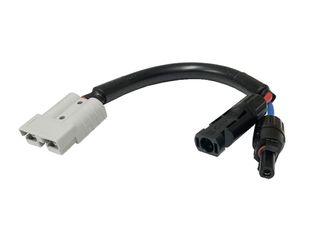 Anderson Style Connector Ass'y GREY (50A) to MC4 Adaptor