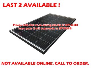 Solar panel Voltech (140W) - Black Frame