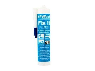 Fixtech FIX 15 Multi-purpose Adhesive Sealant (White) 290ml