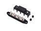 4 Way Bus Bar Black M8 Stud (250A)