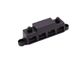 4 Way Bus Bar Black M8 Stud (250A)