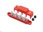 4 Way Bus Bar Red M8 Stud (250A)