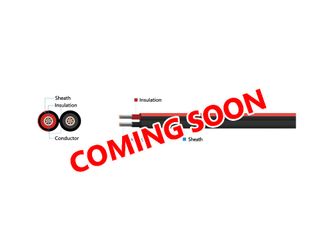 Twin Core 4mm2 Solar PV Cable - 1M (Sold per meter)