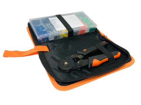 Bootlace Terminal Kit with Crimp Tool (470 Terminals)