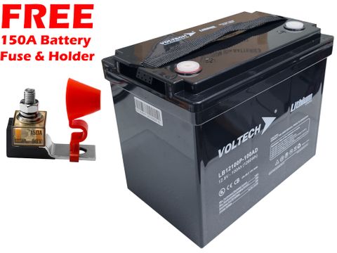 Lithium Battery 12.8V-100Ah