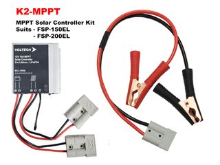 MPPT Solar Accessories Kit (includes MPPT solar controller & battery adaptor)