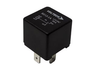 Relay Euro Mini N/Open type, 12V, 40A, 4 Pin