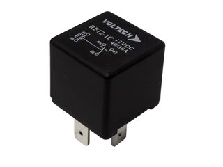 Relay Euro Mini C/Over type, 12V, 40/30A, 5 Pin