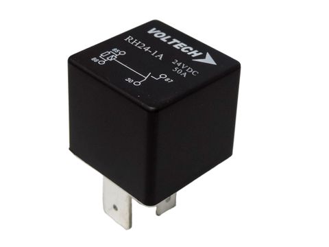 Relay Mini H/Duty N/Open type, 24V, 50A, 4 Pin