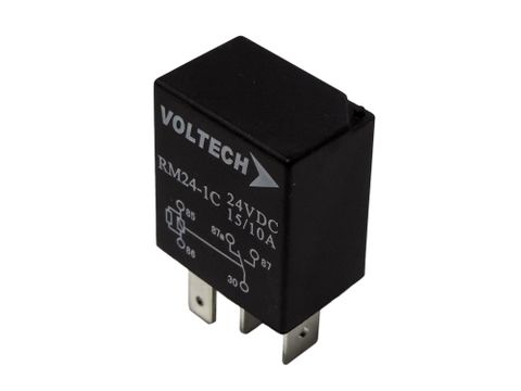 Relay Micro C/Over type, 24V, 15/10A,5 Pin