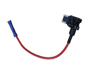Fuse adaptor holds 2 x Micro Blade Fuses  QTY = 10 Pcs