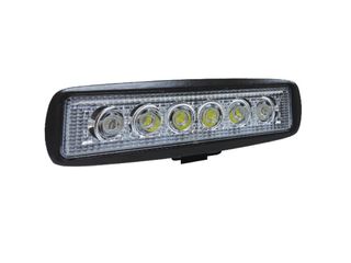 LED Work Light 18Watt  Single Row